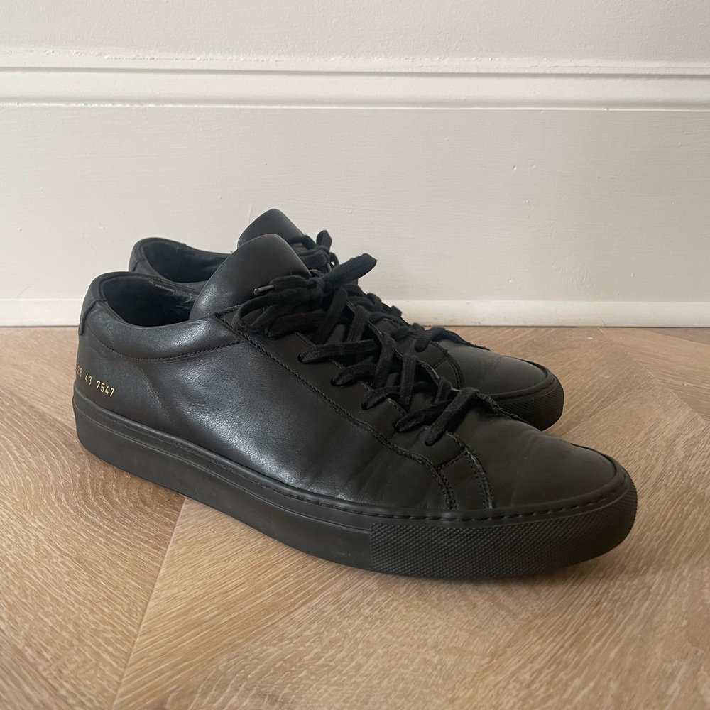 Men's Black Common Projects